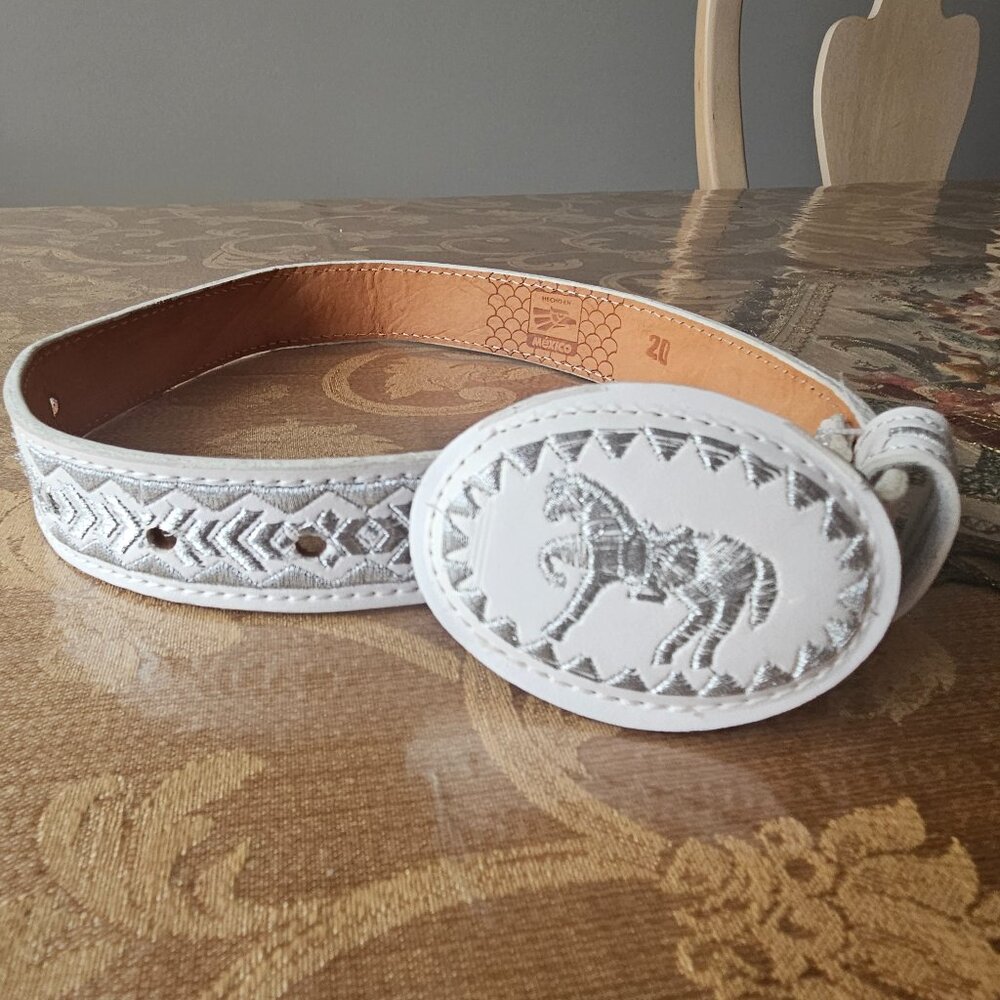 Charro Baptism Belt